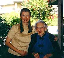 Lynn with Ruth Botimer