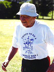 WWI Vet Herb Kirk, 103